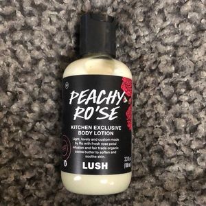 New Lush Peachy Ro’se Kitchen Exclusive Body Lotion